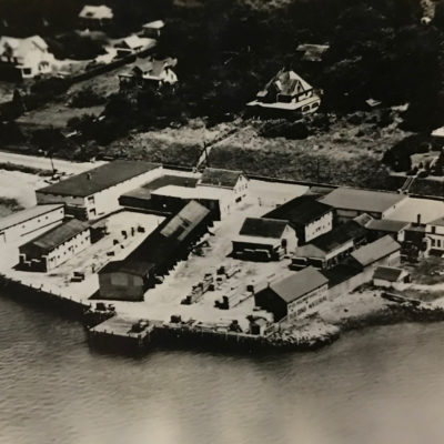 1953 (Original Location- Riverside Drive) Aerial shot